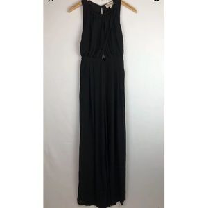 L'atiste by Amy Black Wide Leg Back Jumpsuit